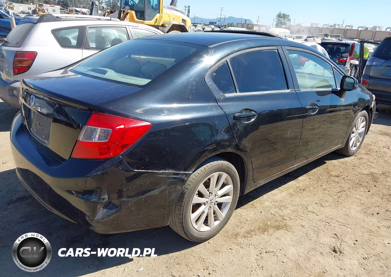 2012 Honda Civic Ex VIN:19XFB2F89CE332771 - 4