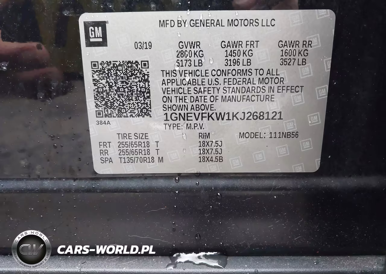 2019 Chevrolet Traverse Ls VIN:1GNEVFKW1KJ268121 - 9
