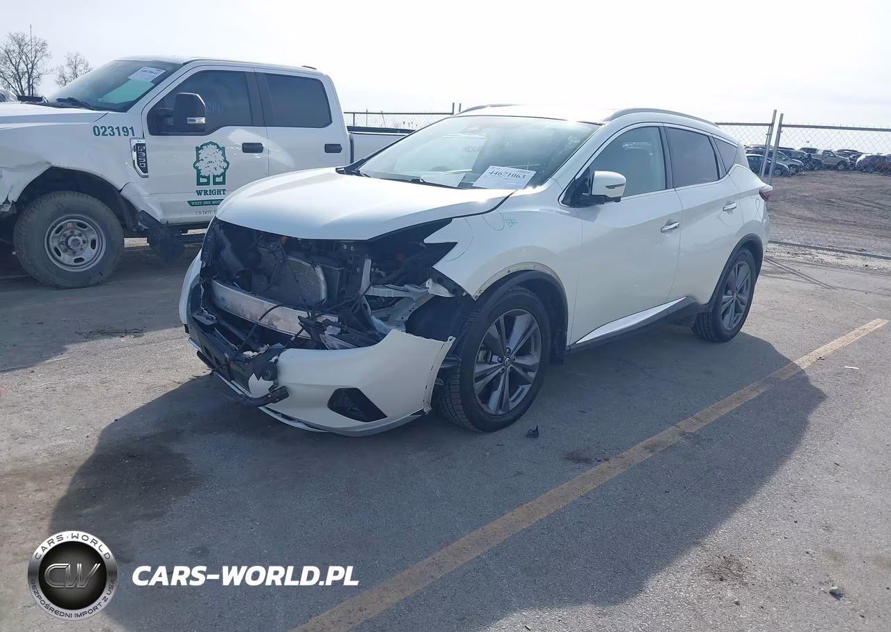 2021 Nissan Murano Platinum Intelligent Awd VIN:5N1AZ2DS2MC127768 - 2