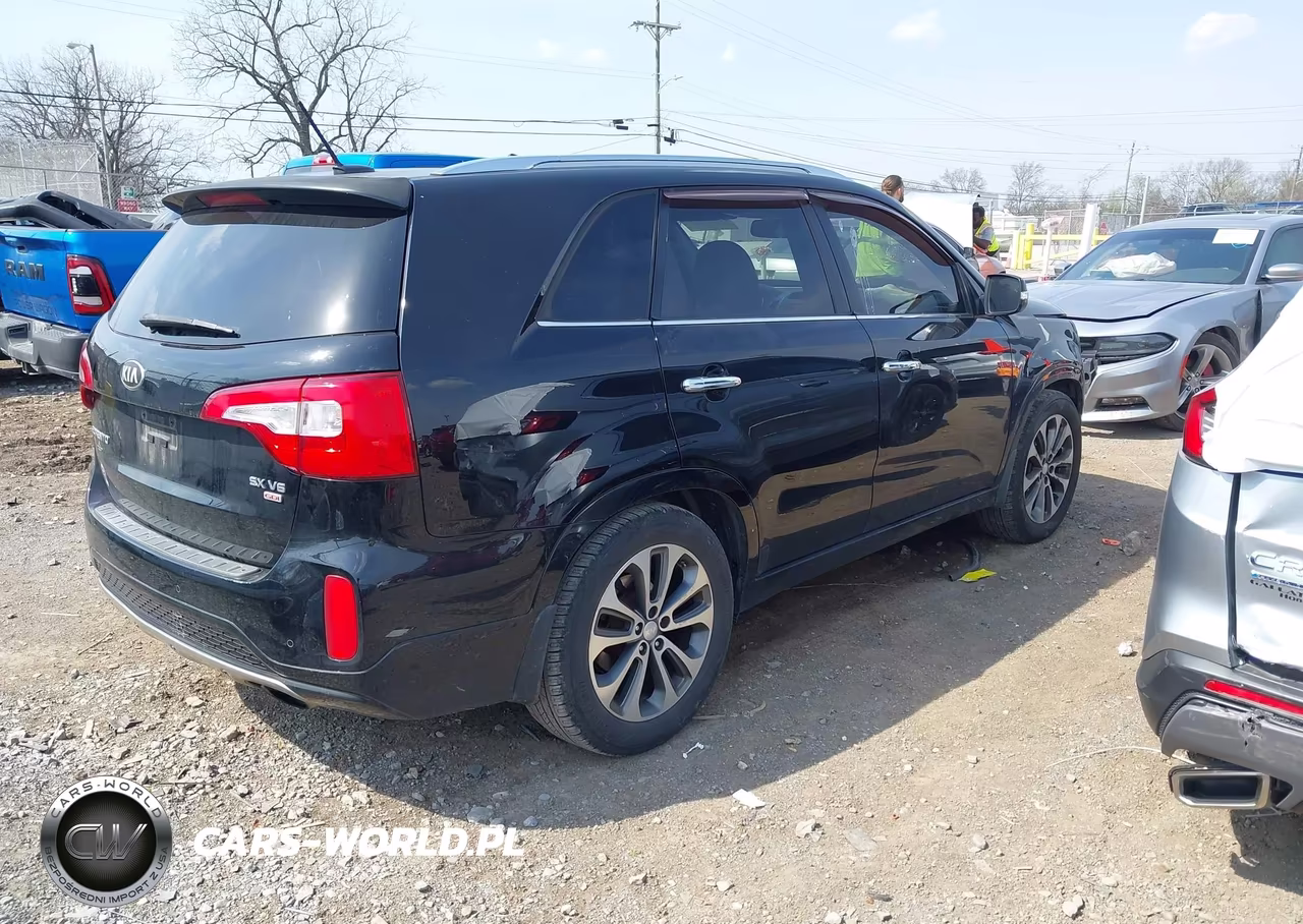 2014 Kia Sorento Sx VIN:5XYKW4A73EG533276 - 4