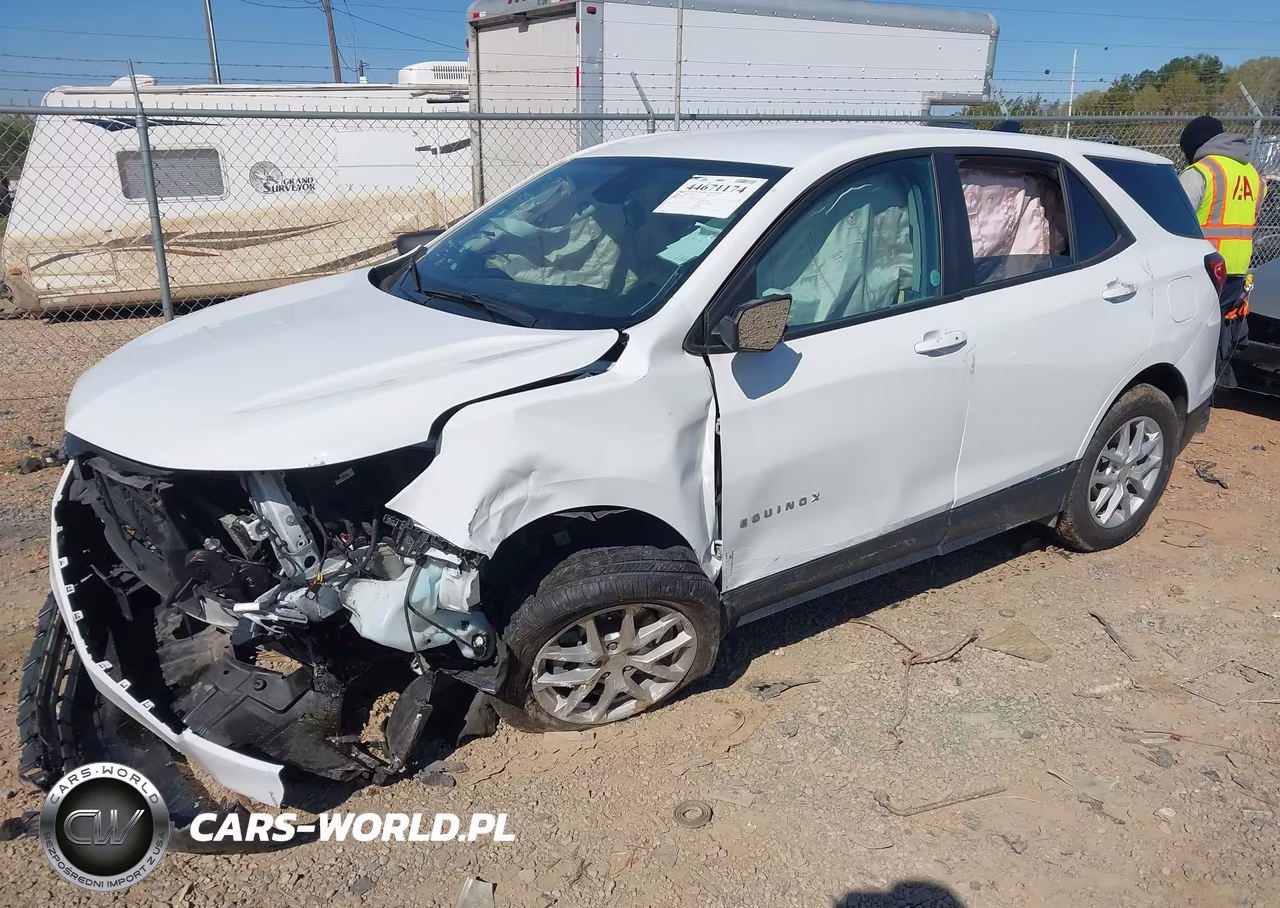 2022 Chevrolet Equinox Awd Ls VIN:3GNAXSEV2NS145628 - 2