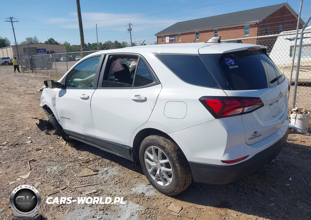 2022 Chevrolet Equinox Awd Ls VIN:3GNAXSEV2NS145628 - 3