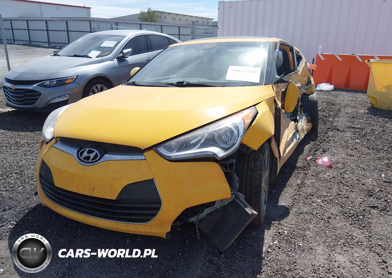2016 Hyundai Veloster VIN:KMHTC6AD9GU291041 - 2