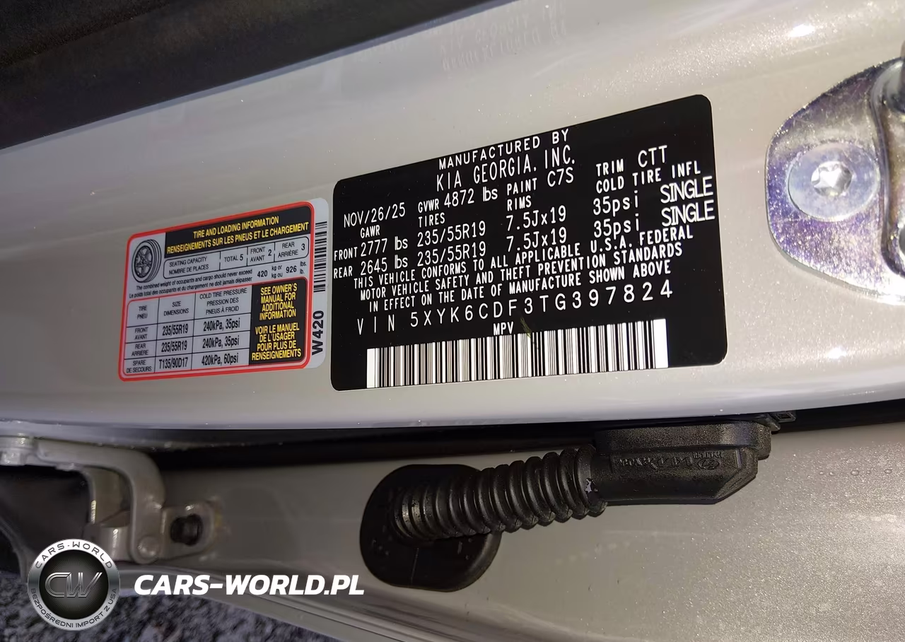 2026 Kia Sportage X-Line VIN:5XYK6CDF3TG397824 - 9