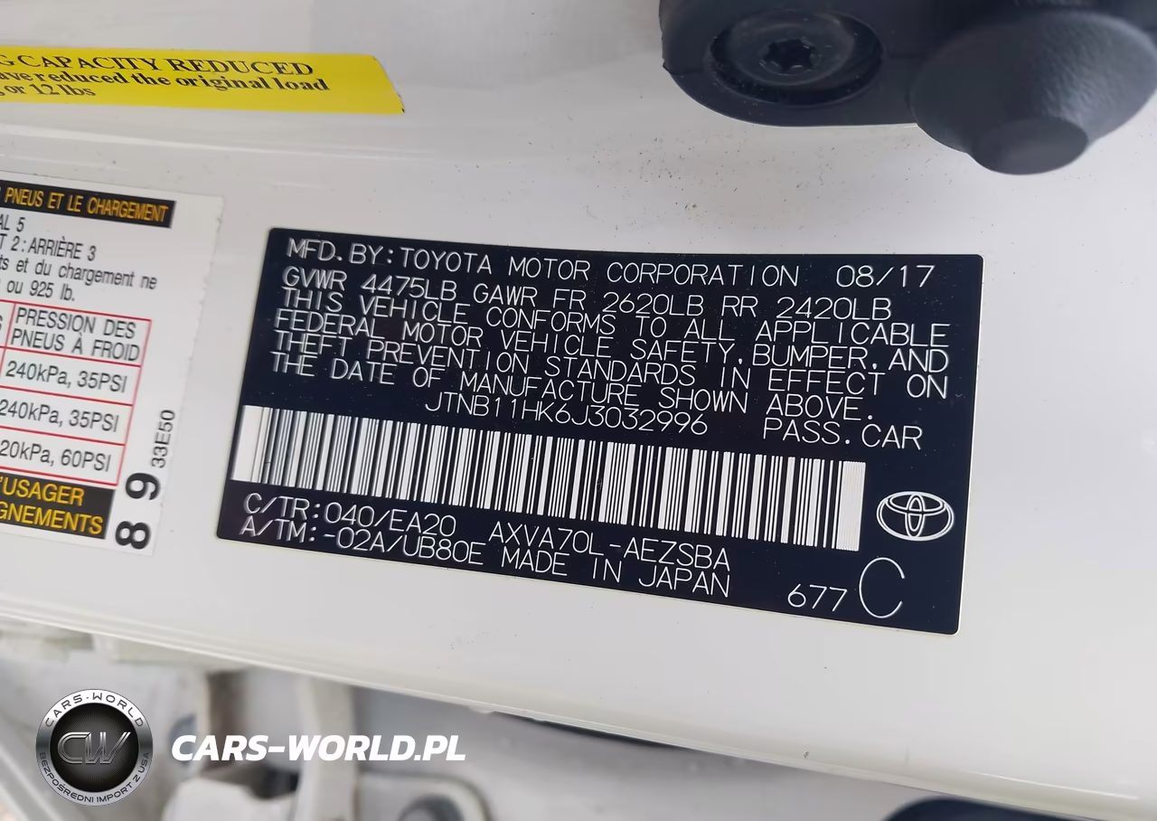 2018 Toyota Camry Se VIN:JTNB11HK6J3032996 - 9