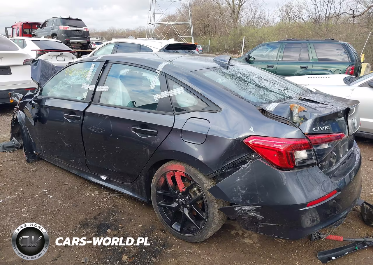 2022 Honda Civic Sport VIN:2HGFE2F50NH506734 - 3
