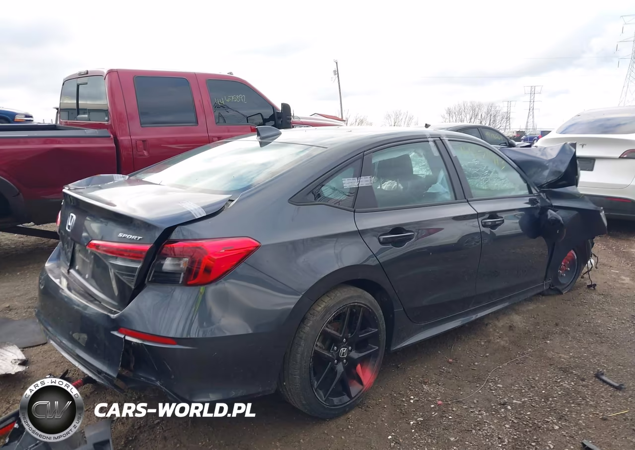 2022 Honda Civic Sport VIN:2HGFE2F50NH506734 - 4