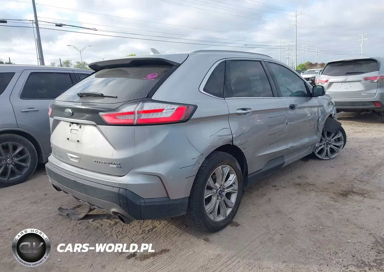 2020 Ford Edge Titanium VIN:2FMPK4K96LBA72296 - 4