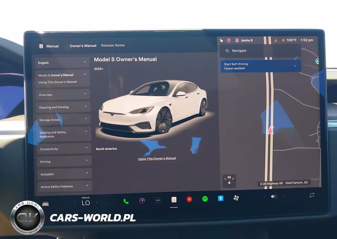 2026 Tesla Model S All-Wheel Drive VIN:5YJSA1E53TF554963 - 19