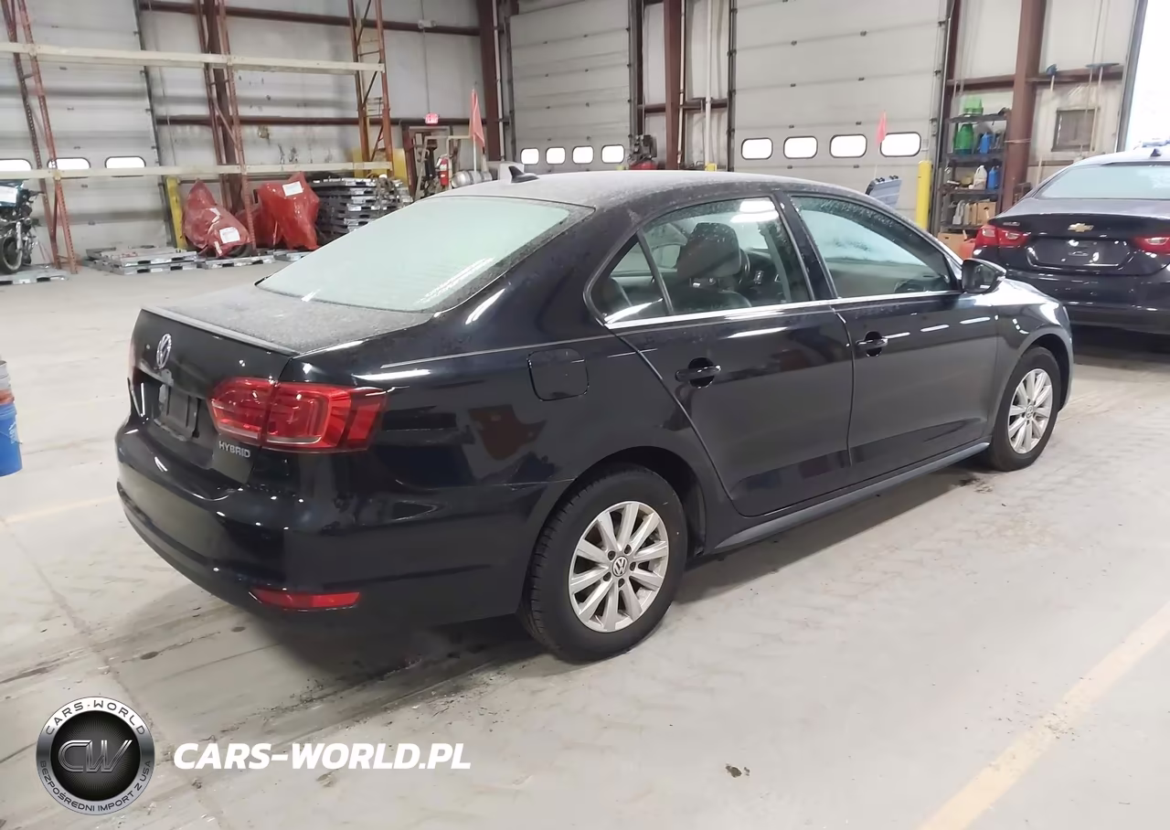 2014 Volkswagen Jetta Hybrid Se VIN:3VW637AJ7EM266862 - 4
