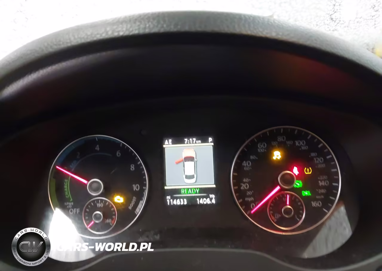 2014 Volkswagen Jetta Hybrid Se VIN:3VW637AJ7EM266862 - 7