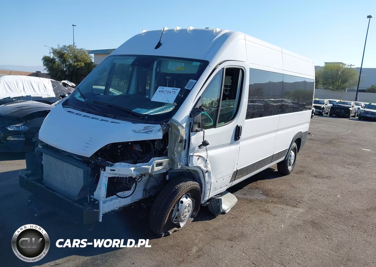 2023 Ram Promaster 2500 Window Van High Roof 159 Wb VIN:3C6LRVPG3PE589525 - 2