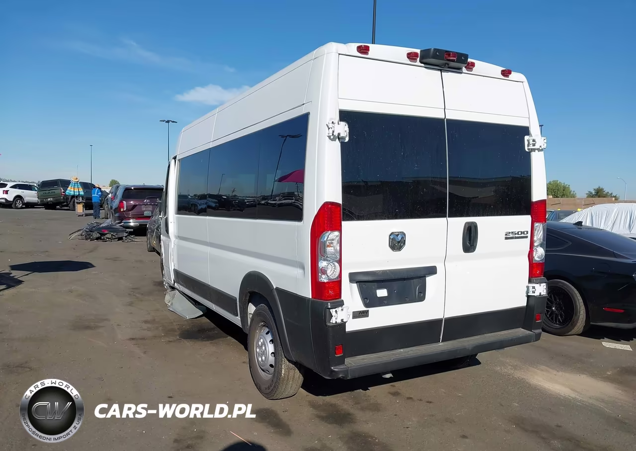 2023 Ram Promaster 2500 Window Van High Roof 159 Wb VIN:3C6LRVPG3PE589525 - 3