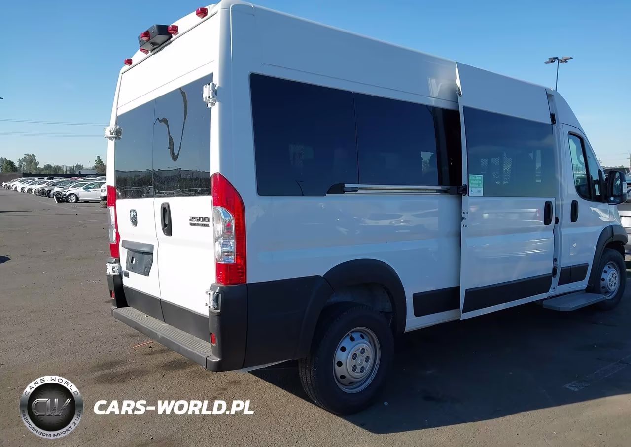 2023 Ram Promaster 2500 Window Van High Roof 159 Wb VIN:3C6LRVPG3PE589525 - 4