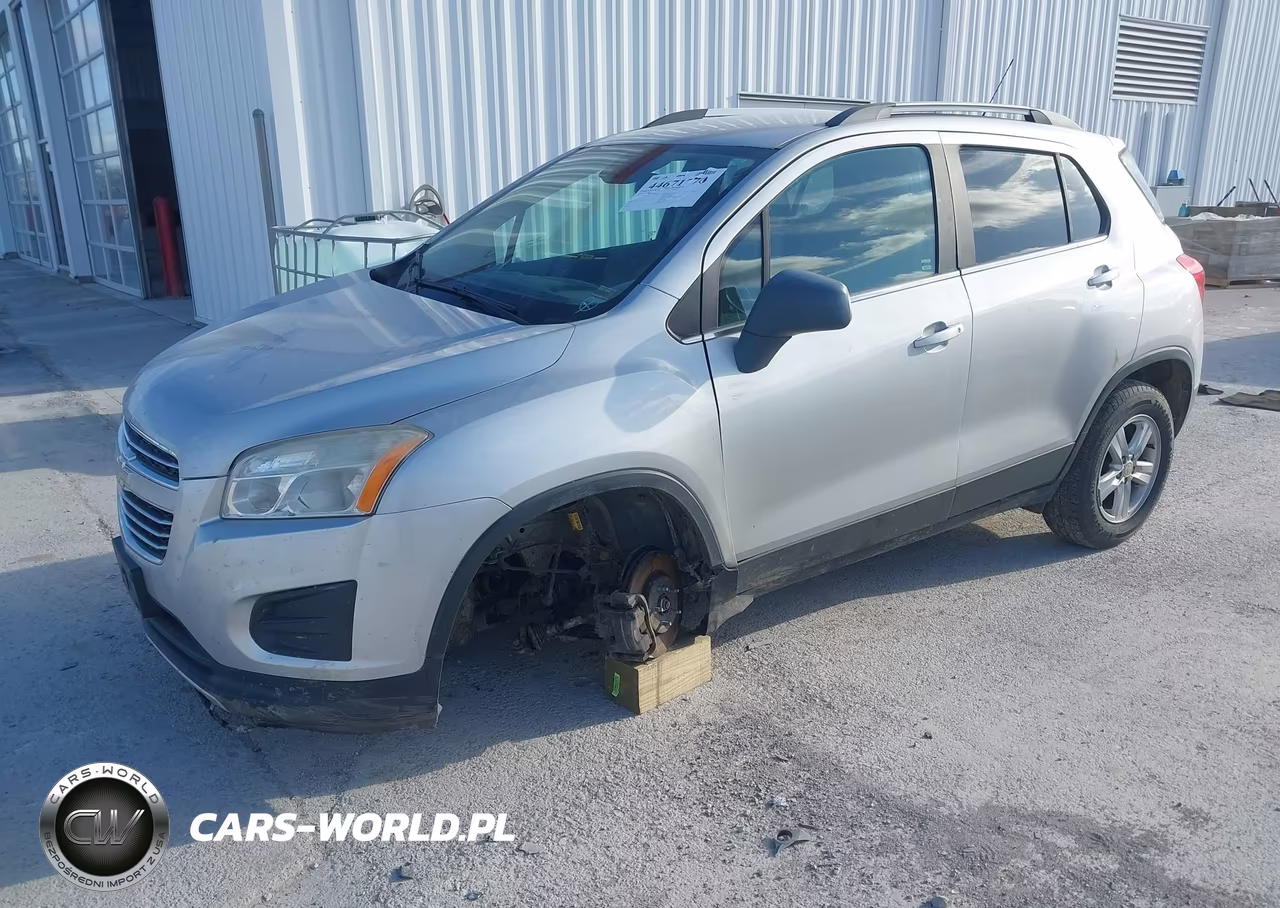 2015 Chevrolet Trax Lt VIN:3GNCJRSB6FL240332 - 2