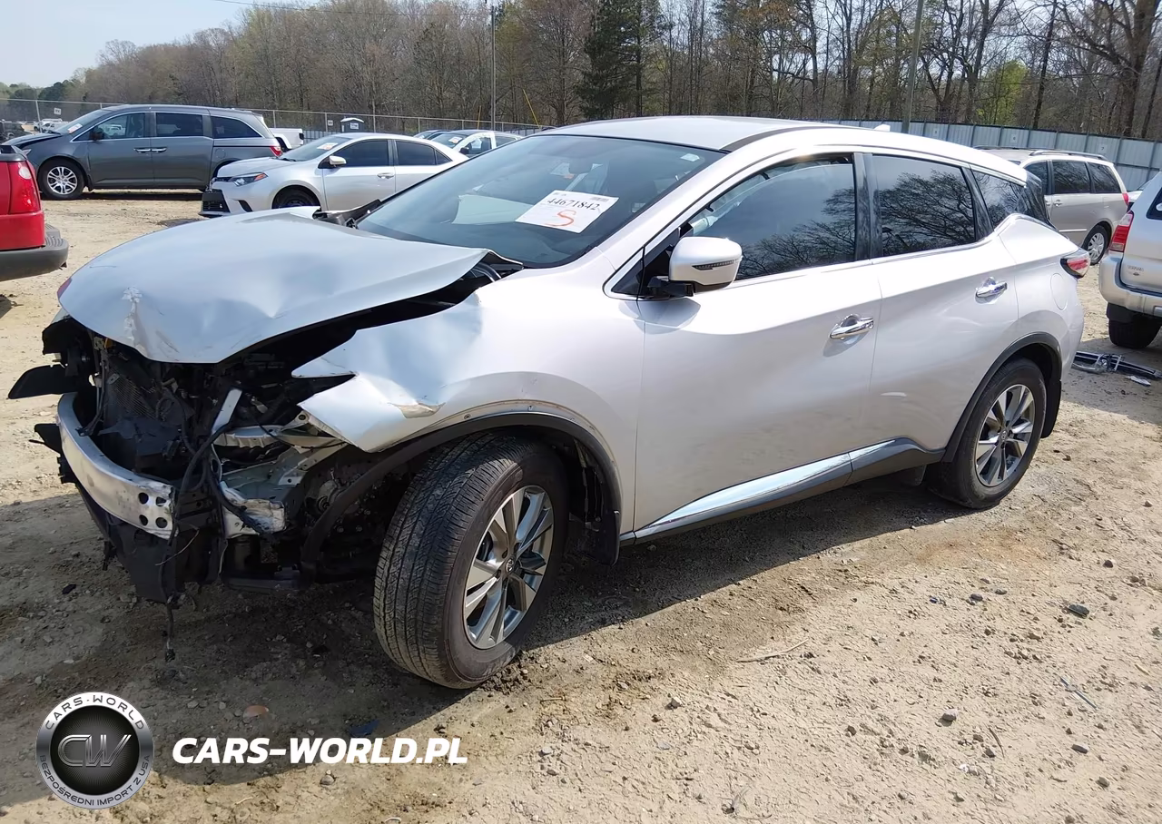 2018 Nissan Murano S VIN:5N1AZ2MG8JN158065 - 2