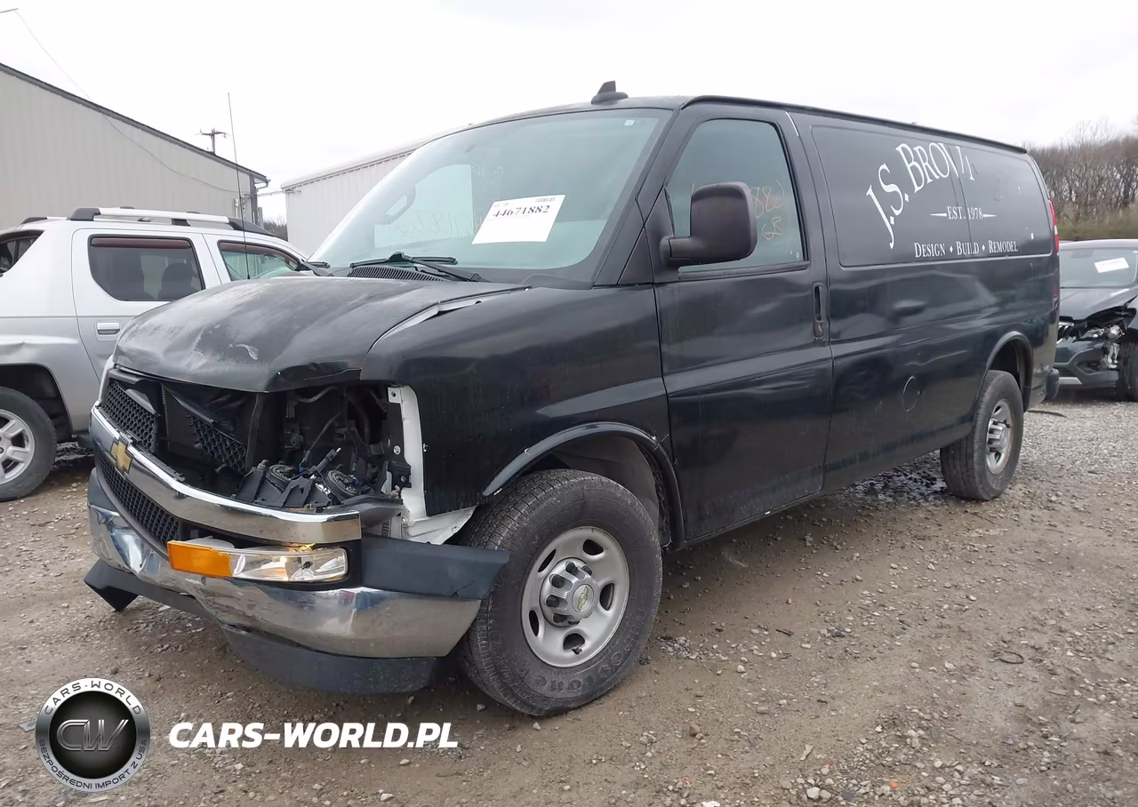 2020 Chevrolet Express Cargo Rwd 2500 Regular Wheelbase Wt VIN:1GCWGAFG4L1254728 - 2