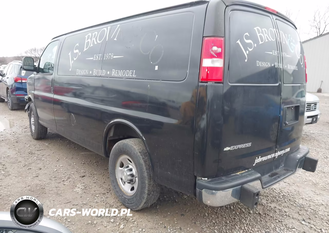 2020 Chevrolet Express Cargo Rwd 2500 Regular Wheelbase Wt VIN:1GCWGAFG4L1254728 - 3