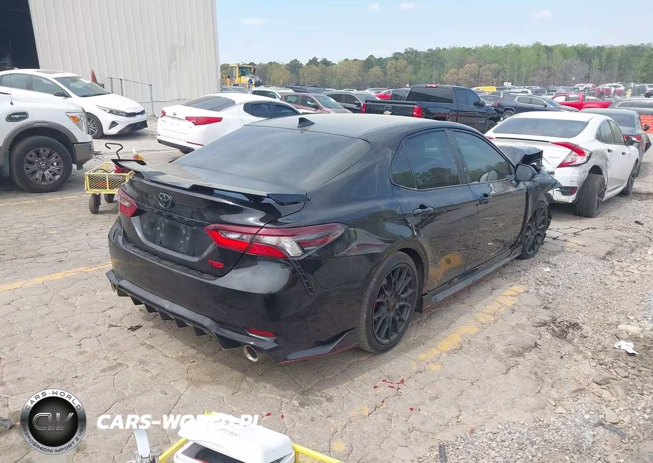 2022 Toyota Camry Trd VIN:4T1KZ1AK6NU062230 - 4