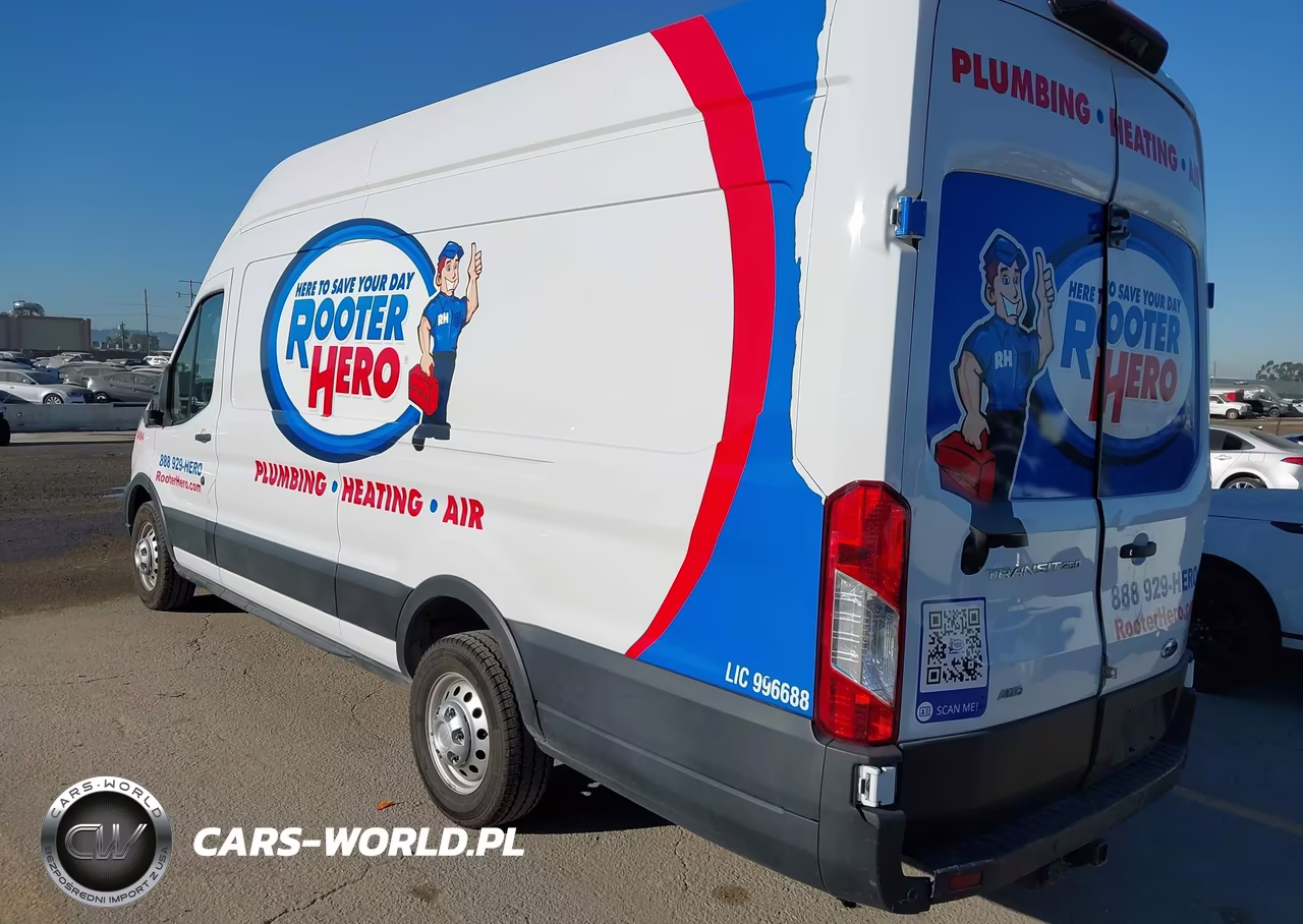2022 Ford Transit-250 Cargo Van VIN:1FTBR3U8XNKA68494 - 3
