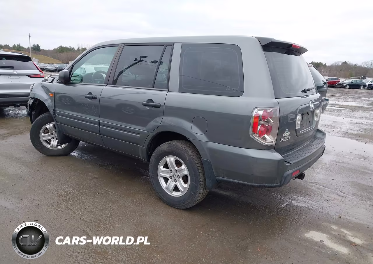 2007 Honda Pilot Lx VIN:5FNYF18187B026684 - 3