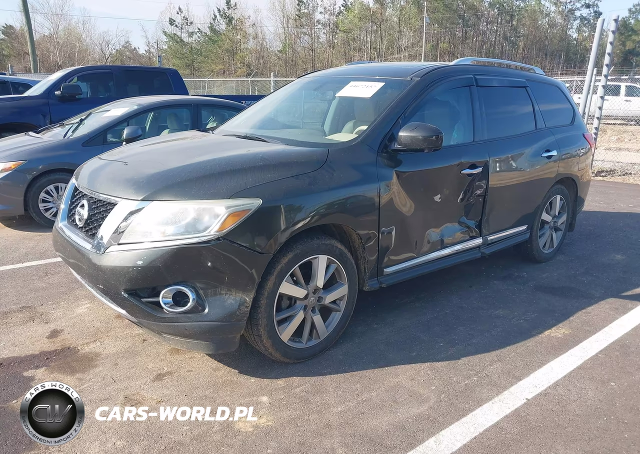 2015 Nissan Pathfinder Platinum VIN:5N1AR2MNXFC674252 - 2