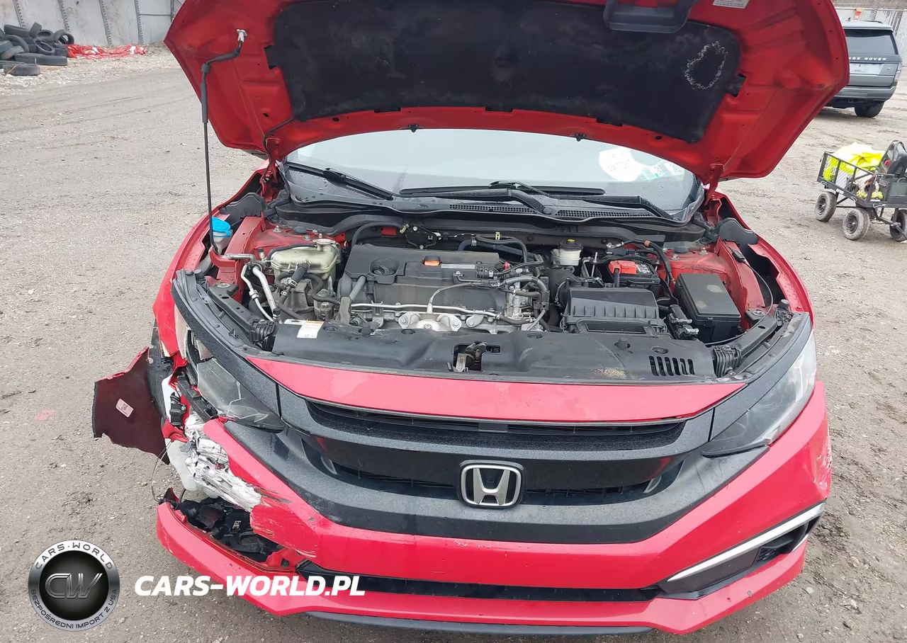 2019 Honda Civic Lx VIN:2HGFC2F65KH592519 - 10