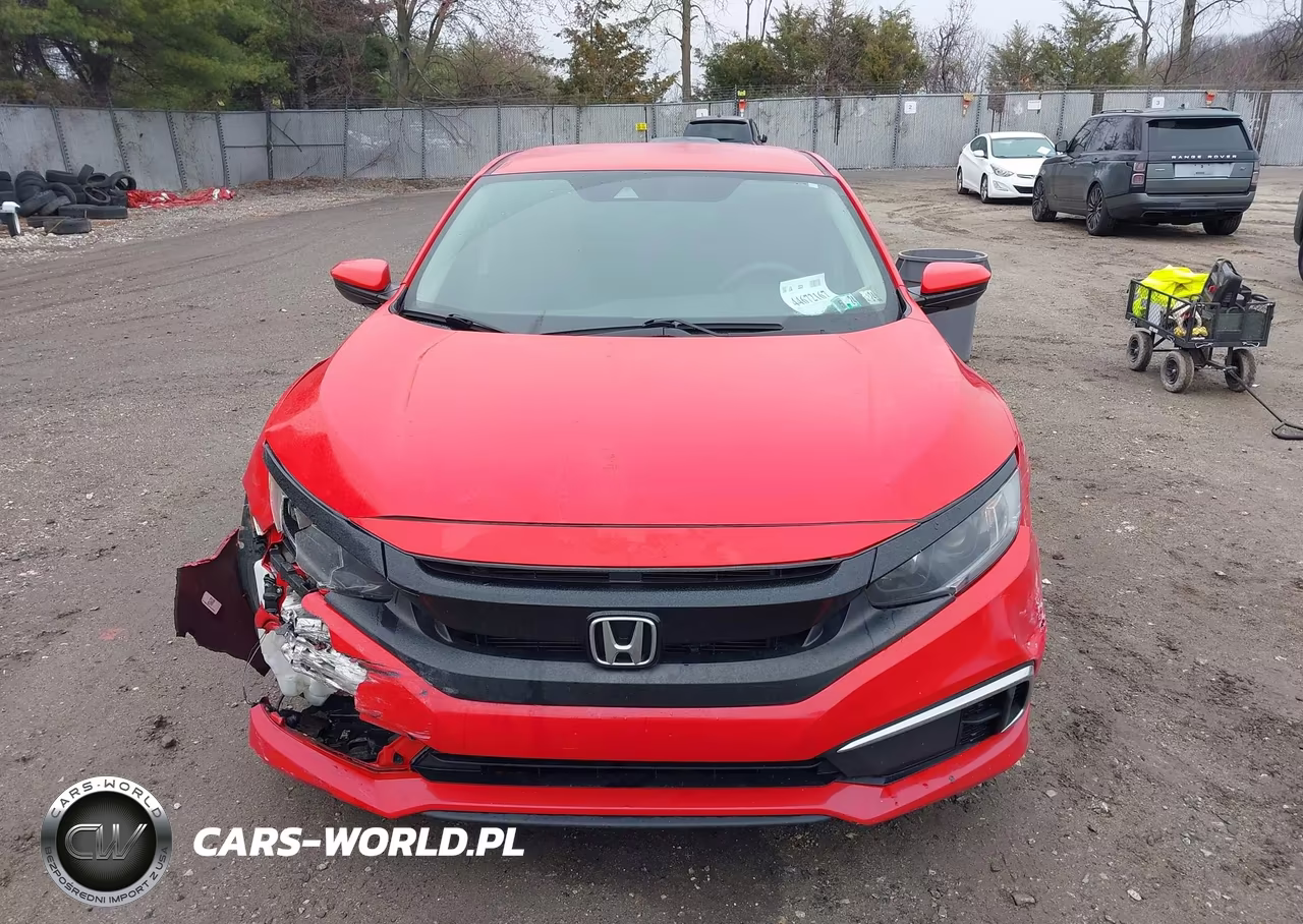 2019 Honda Civic Lx VIN:2HGFC2F65KH592519 - 13