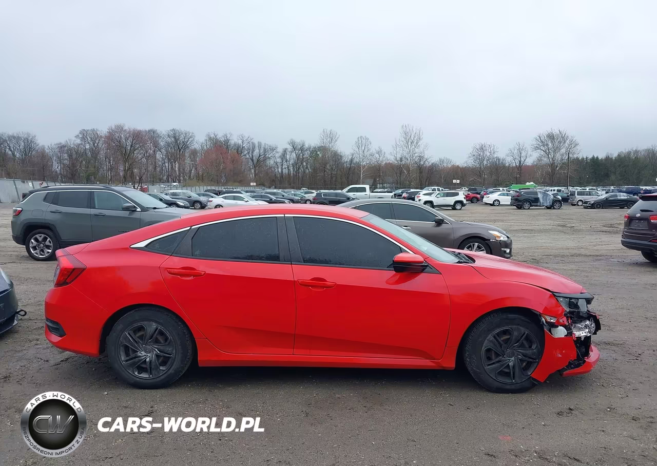 2019 Honda Civic Lx VIN:2HGFC2F65KH592519 - 14