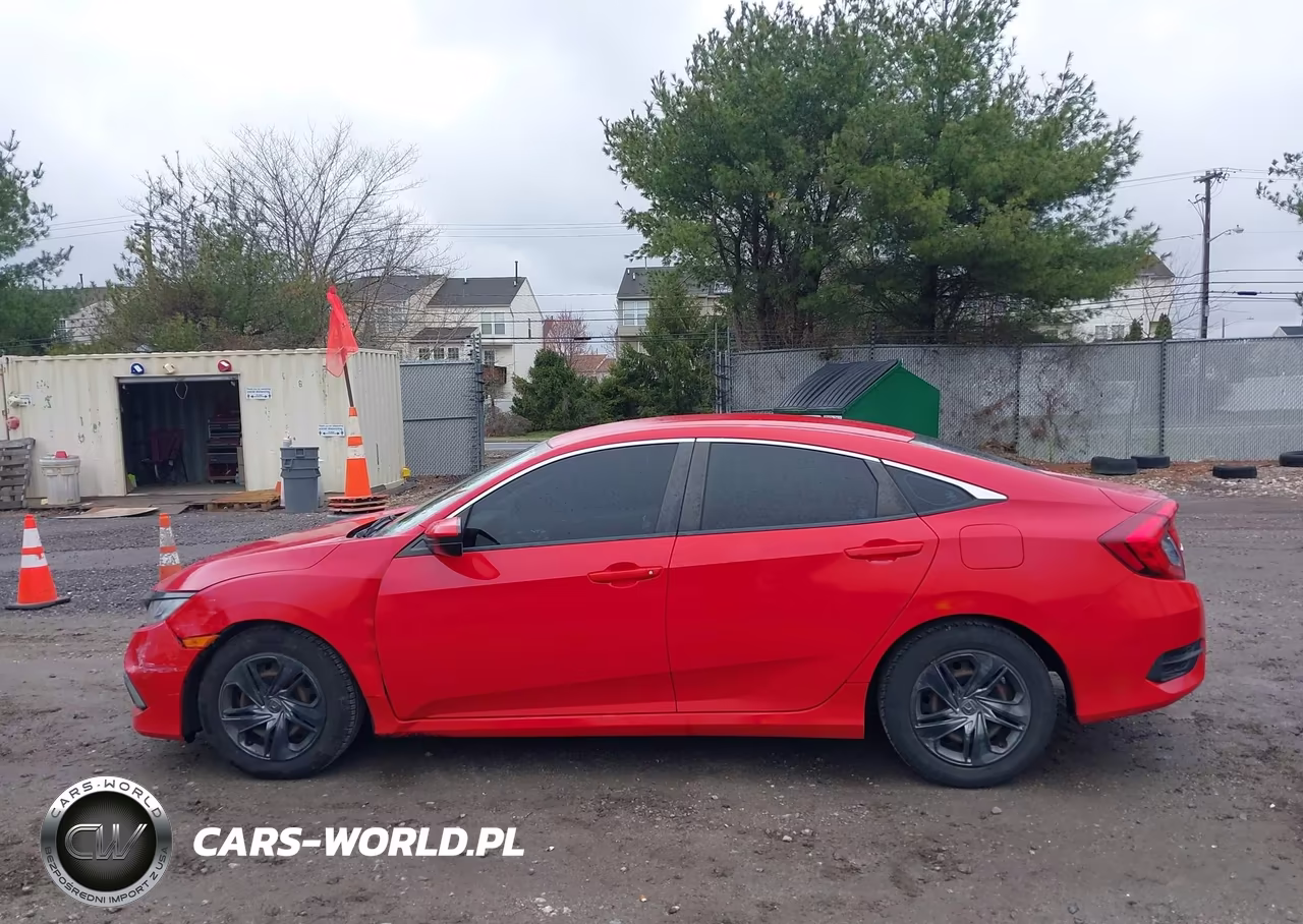 2019 Honda Civic Lx VIN:2HGFC2F65KH592519 - 15