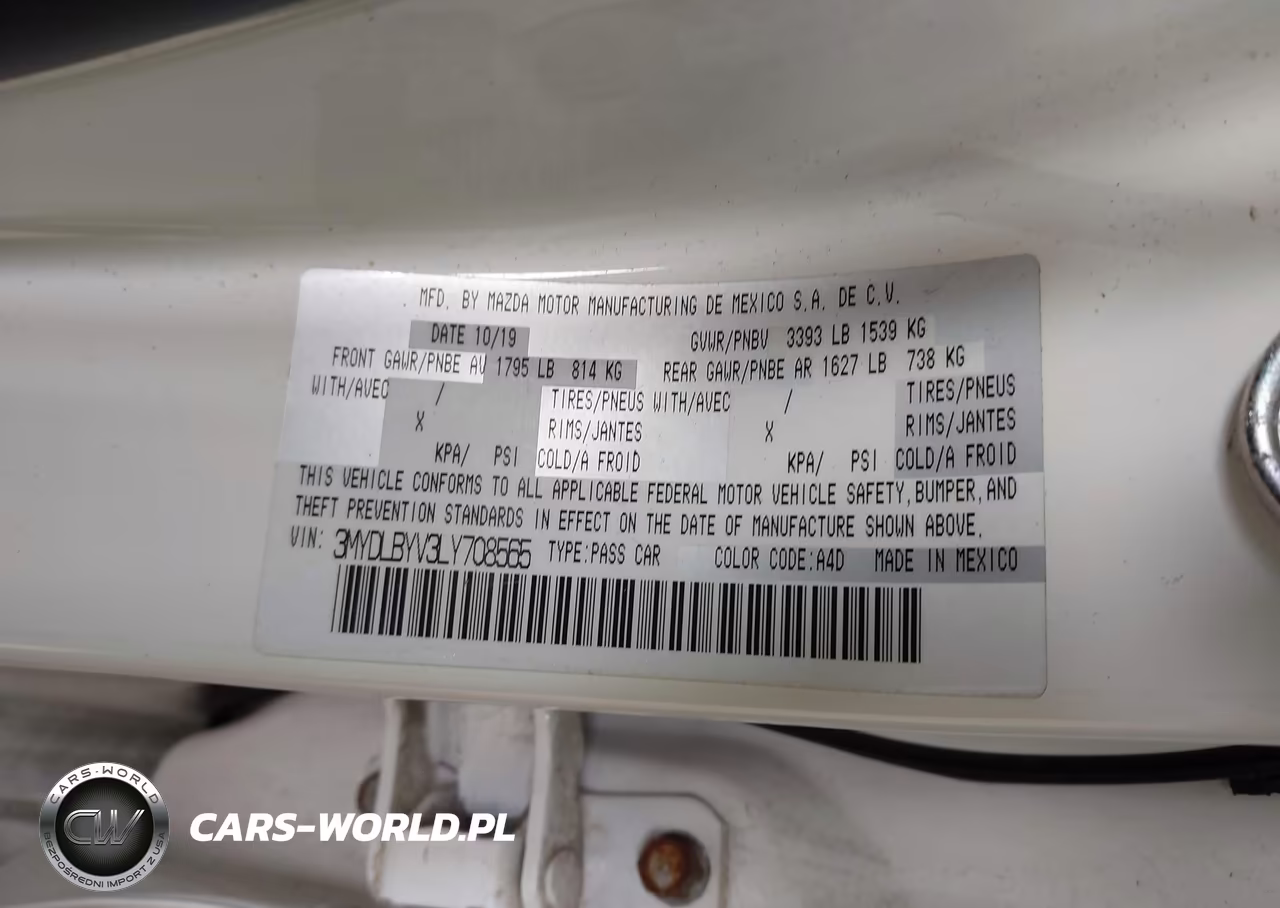 2020 Toyota Yaris Le VIN:3MYDLBYV3LY708565 - 9