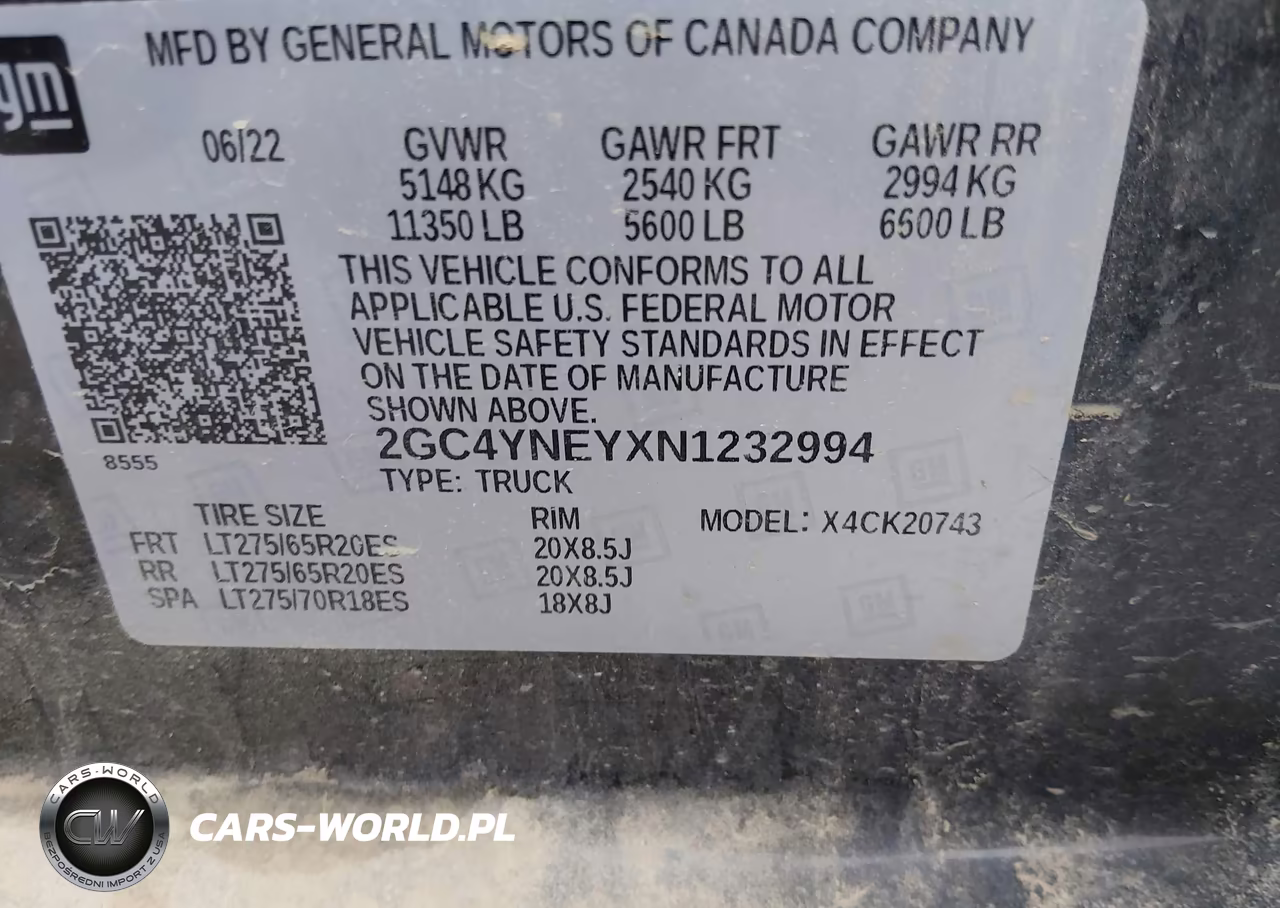 2022 Chevrolet Silverado 2500Hd 4Wd Standard Bed Lt VIN:2GC4YNEYXN1232994 - 8