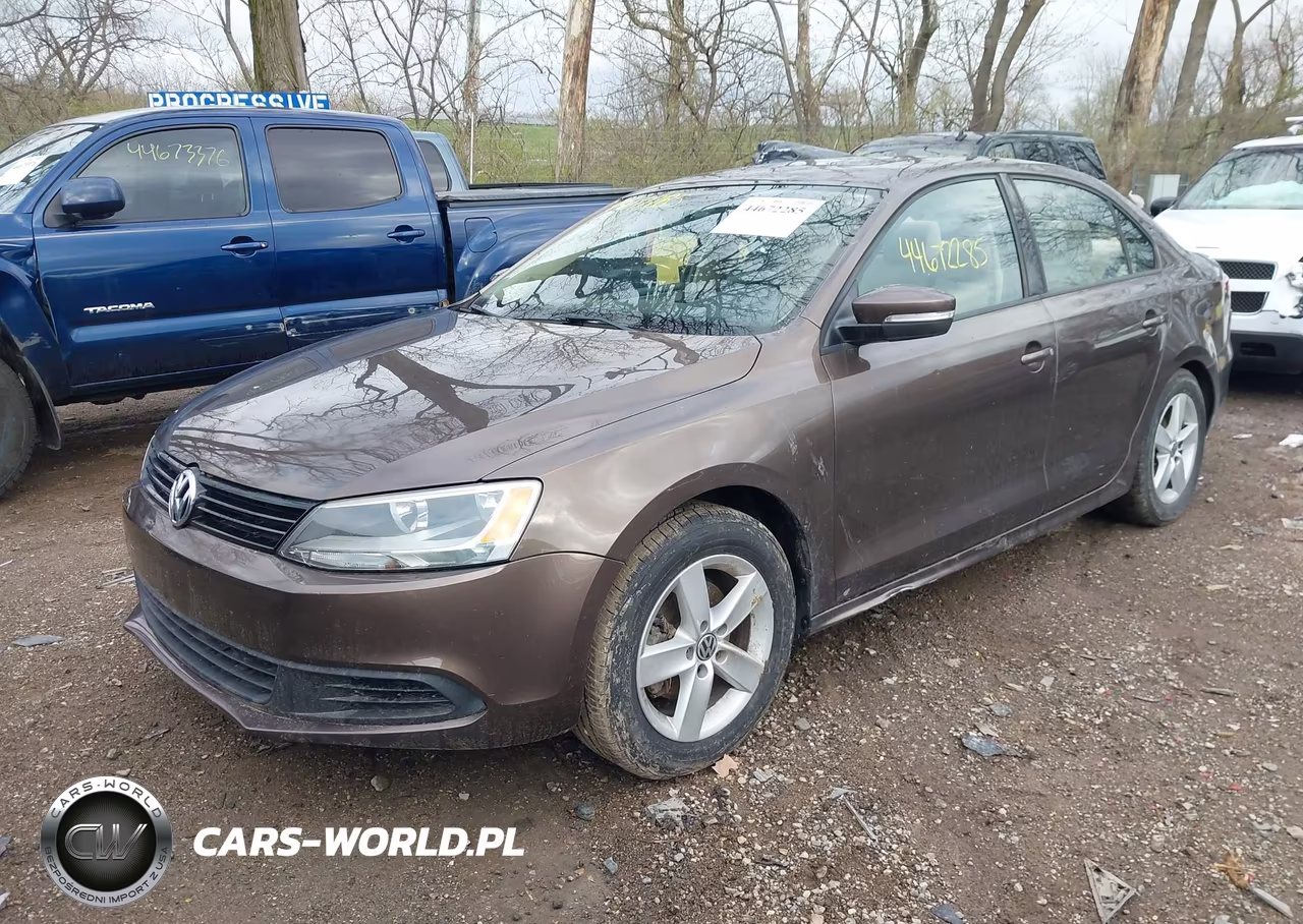 2011 Volkswagen Jetta 2.0L Tdi VIN:3VWLL7AJ8BM118783 - 2