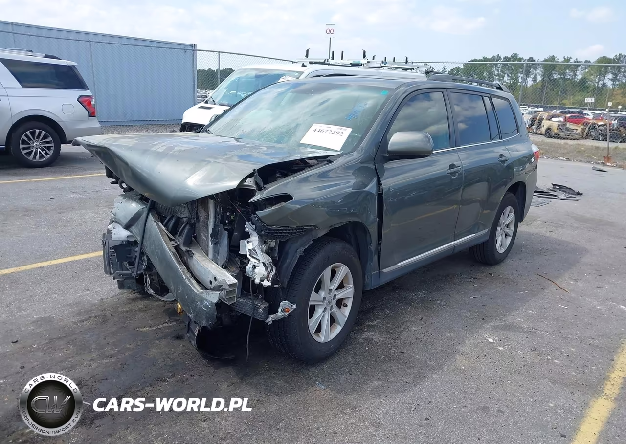 2013 Toyota Highlander Se V6 VIN:5TDZK3EH3DS123442 - 2