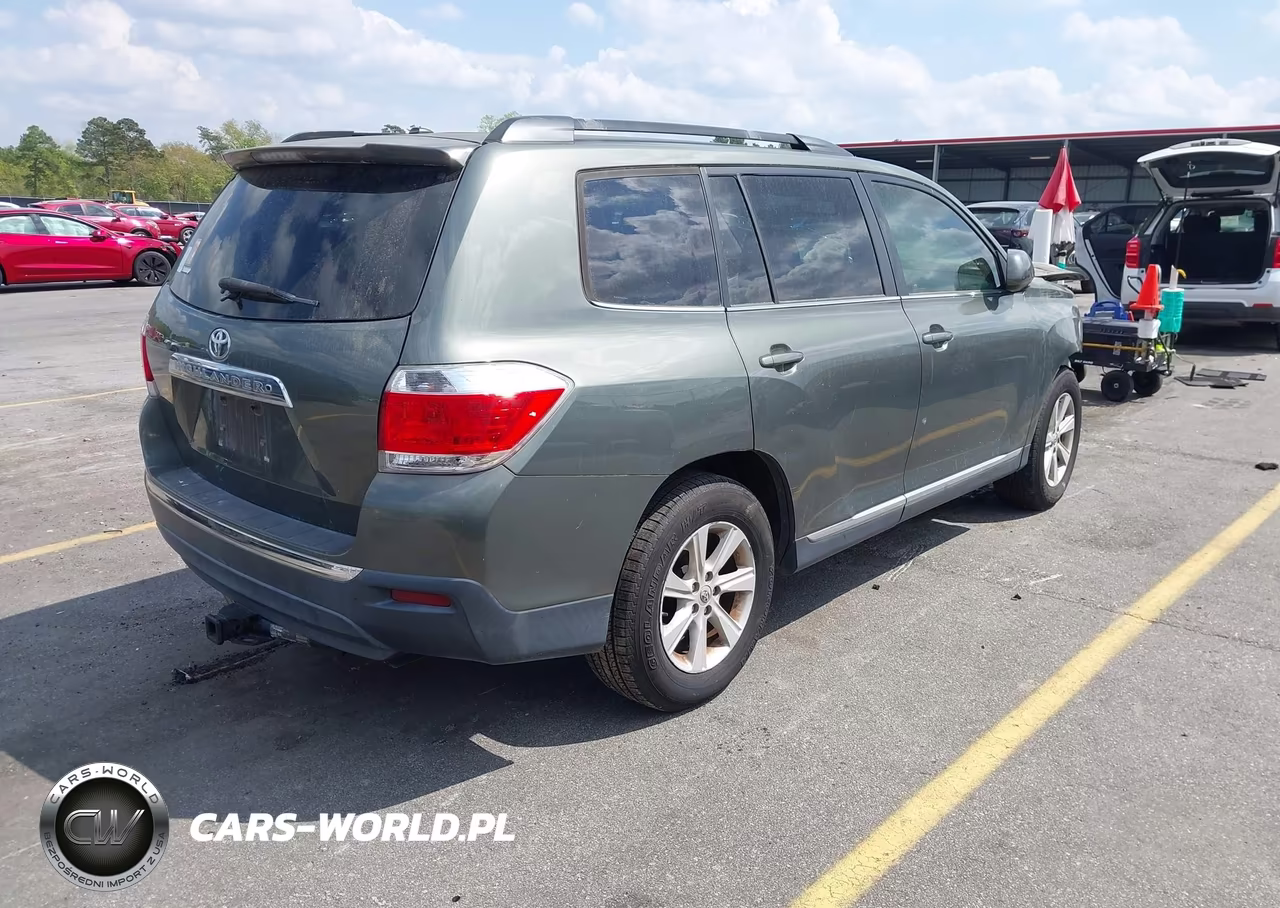 2013 Toyota Highlander Se V6 VIN:5TDZK3EH3DS123442 - 4