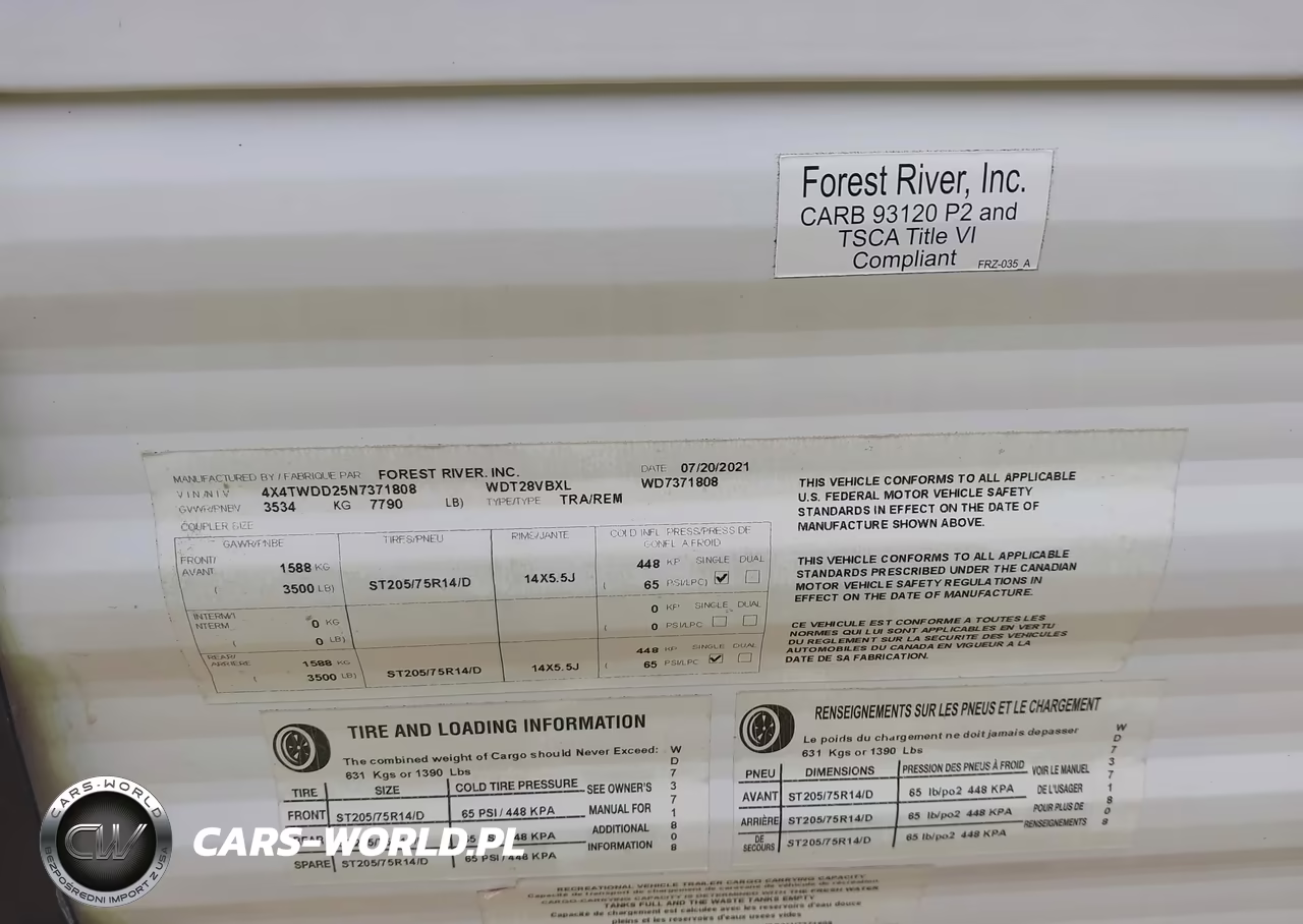 2022 Forest River Other VIN:4X4TWDD25N7371808 - 9