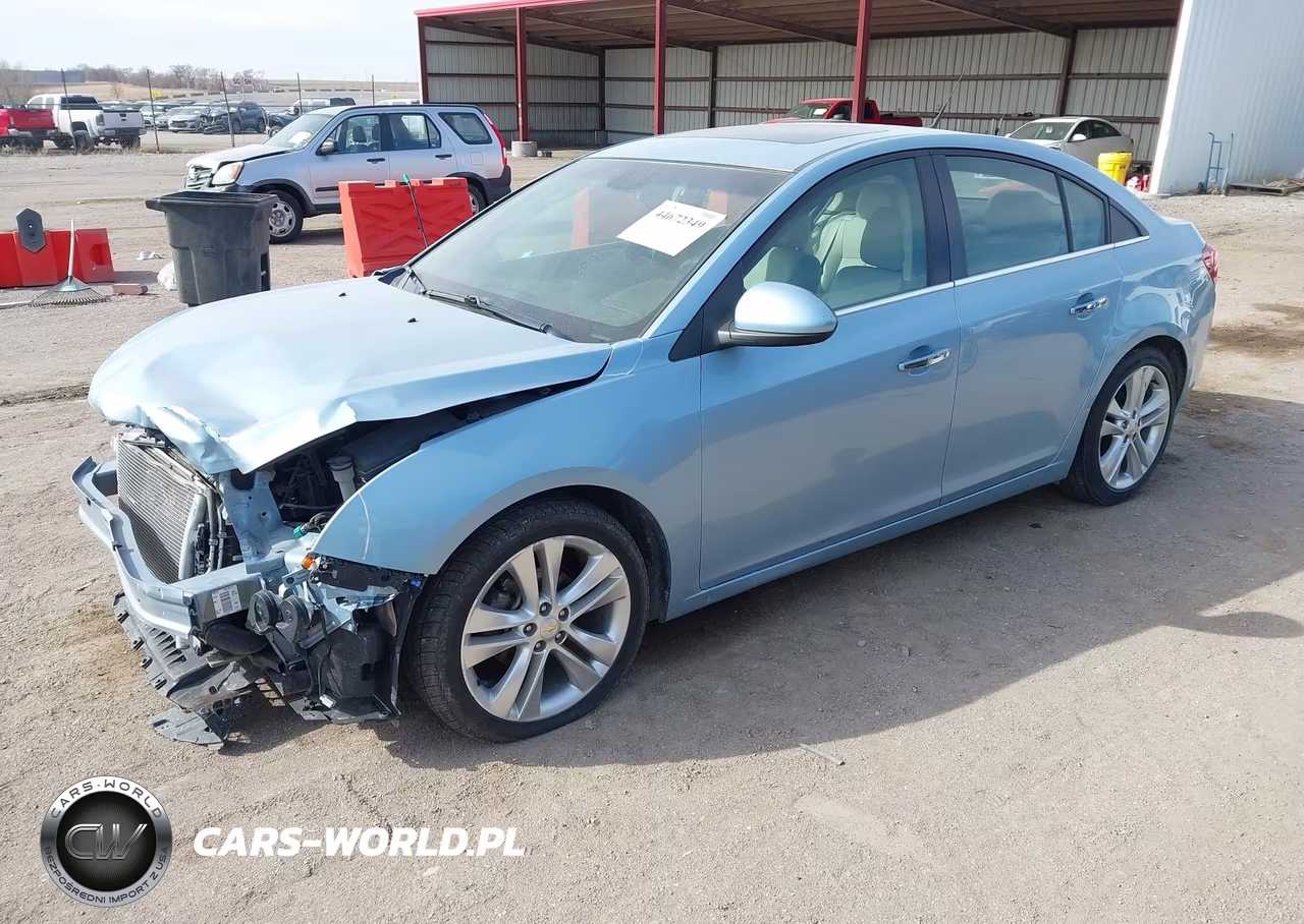 2011 Chevrolet Cruze Ltz VIN:1G1PH5S99B7244376 - 2