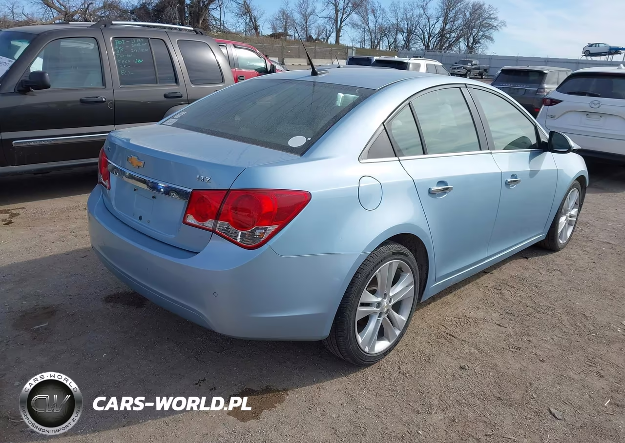 2011 Chevrolet Cruze Ltz VIN:1G1PH5S99B7244376 - 4