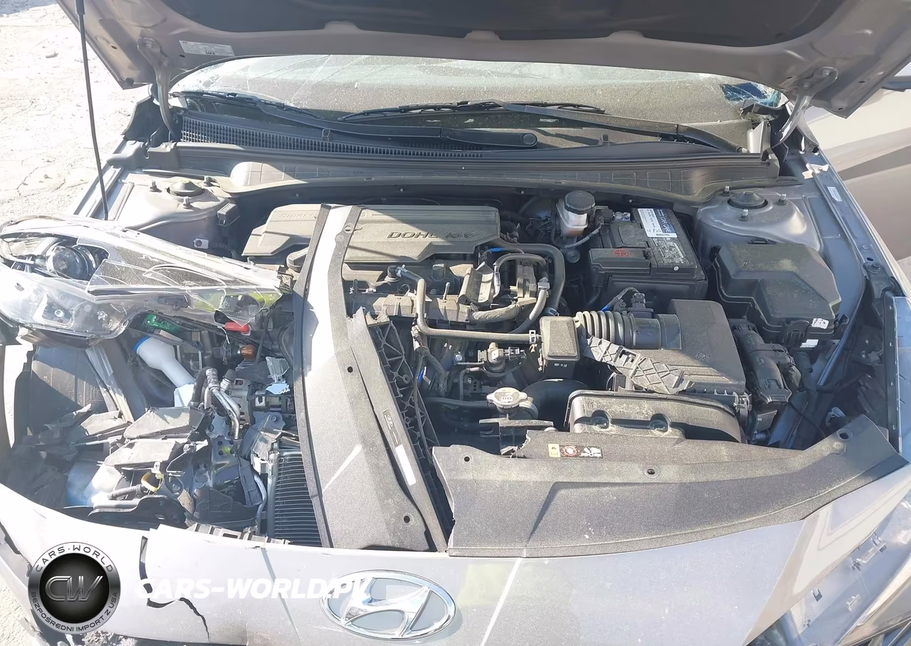 2022 Hyundai Elantra Sel VIN:KMHLN4AG9NU266131 - 10