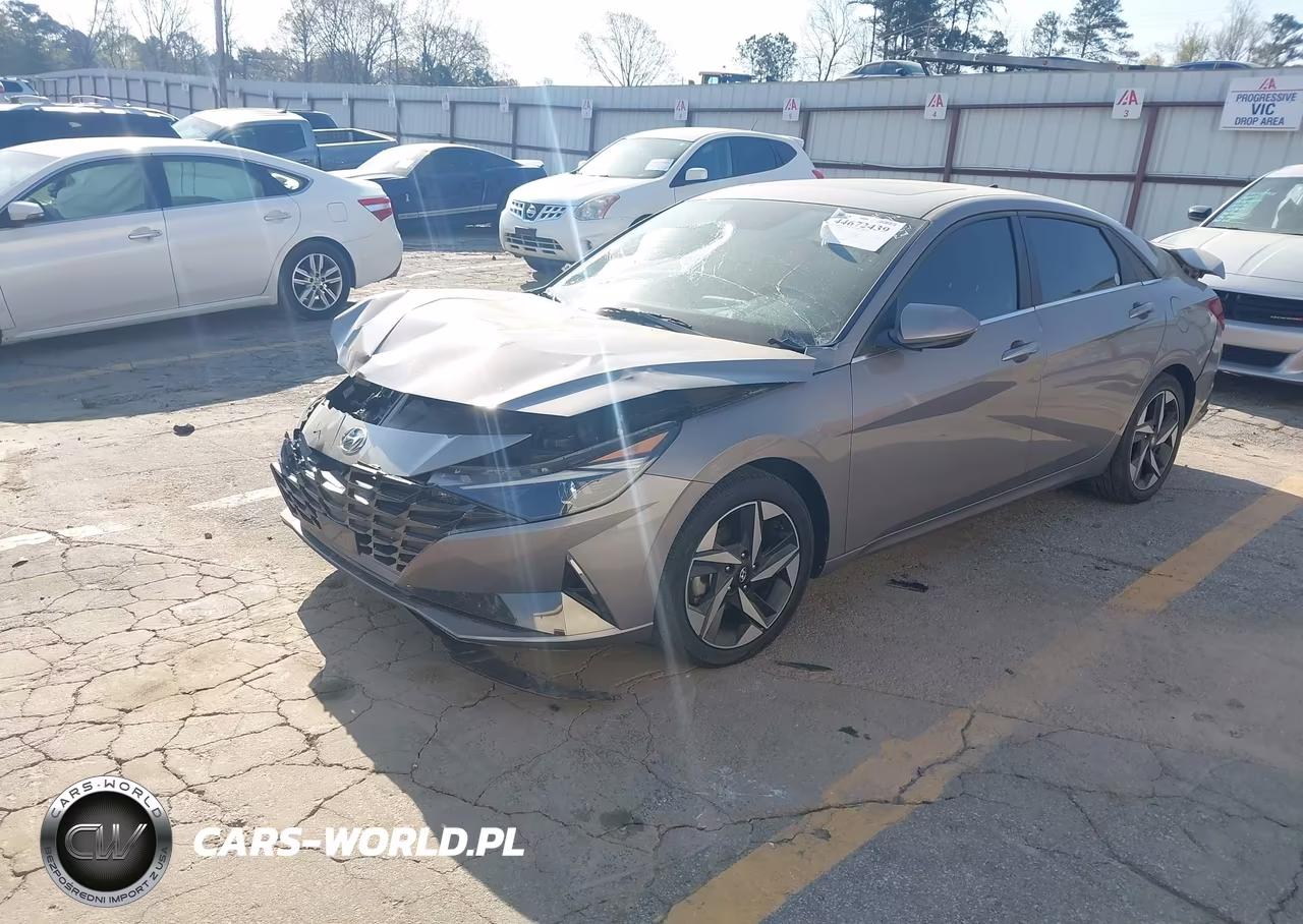 2022 Hyundai Elantra Sel VIN:KMHLN4AG9NU266131 - 2