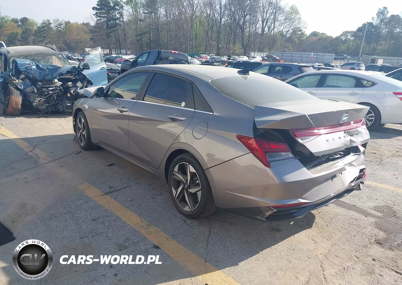 2022 Hyundai Elantra Sel VIN:KMHLN4AG9NU266131 - 3