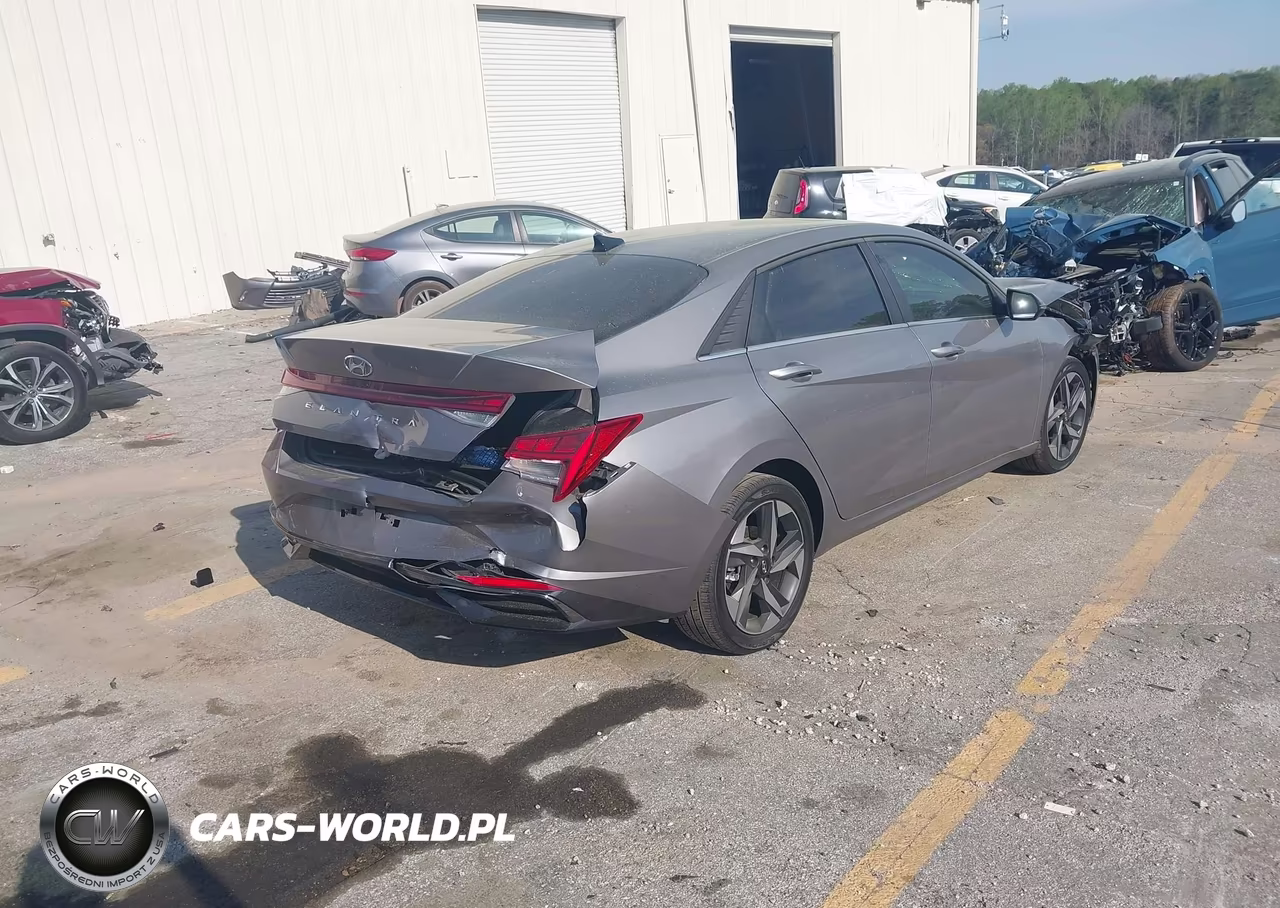 2022 Hyundai Elantra Sel VIN:KMHLN4AG9NU266131 - 4