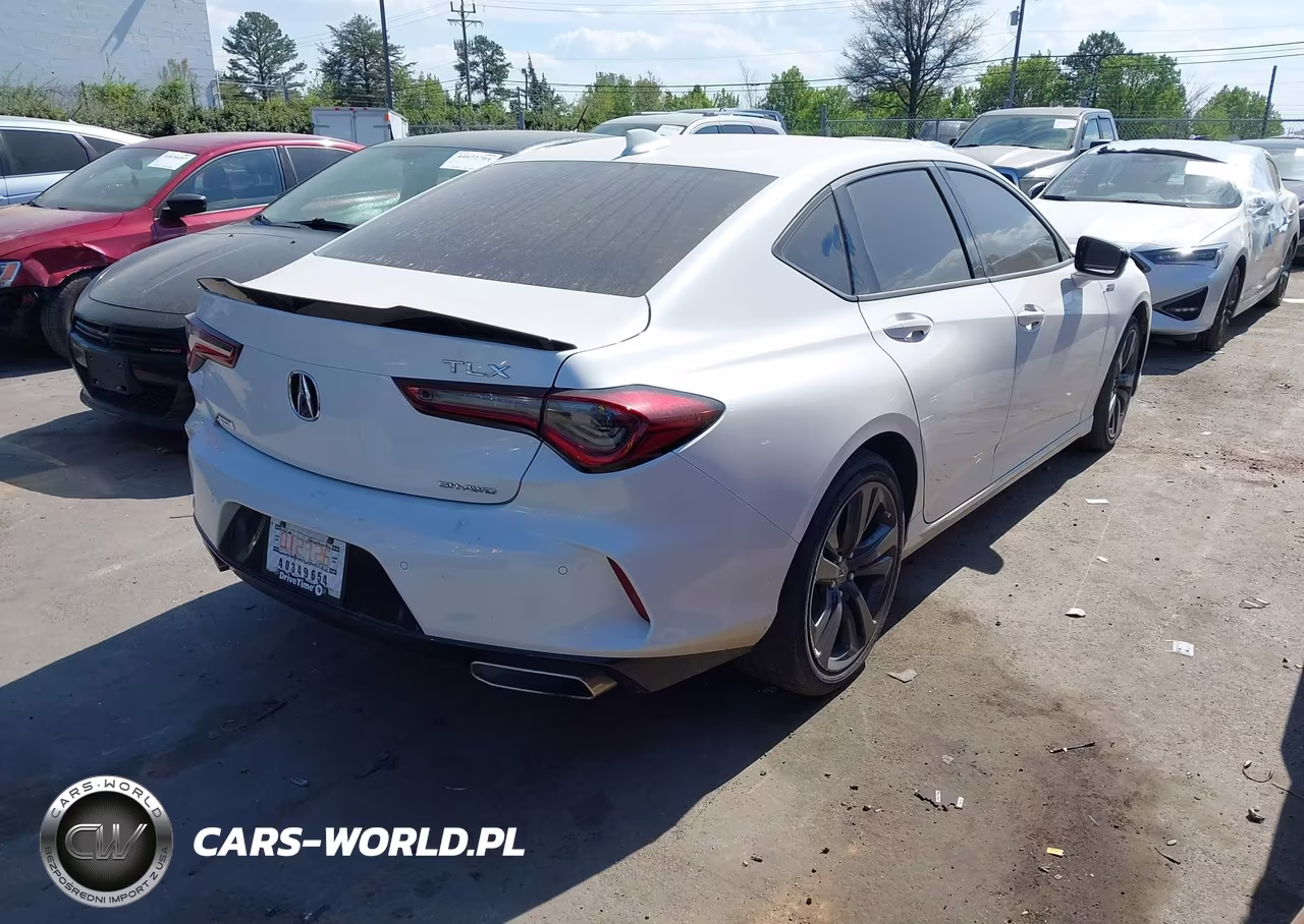 2021 Acura Tlx A-Spec Package VIN:19UUB6F56MA002564 - 4