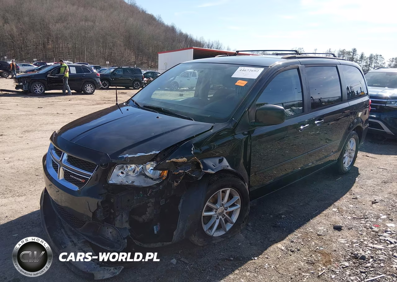 2014 Dodge Grand Caravan Sxt VIN:2C4RDGCG8ER122776 - 2