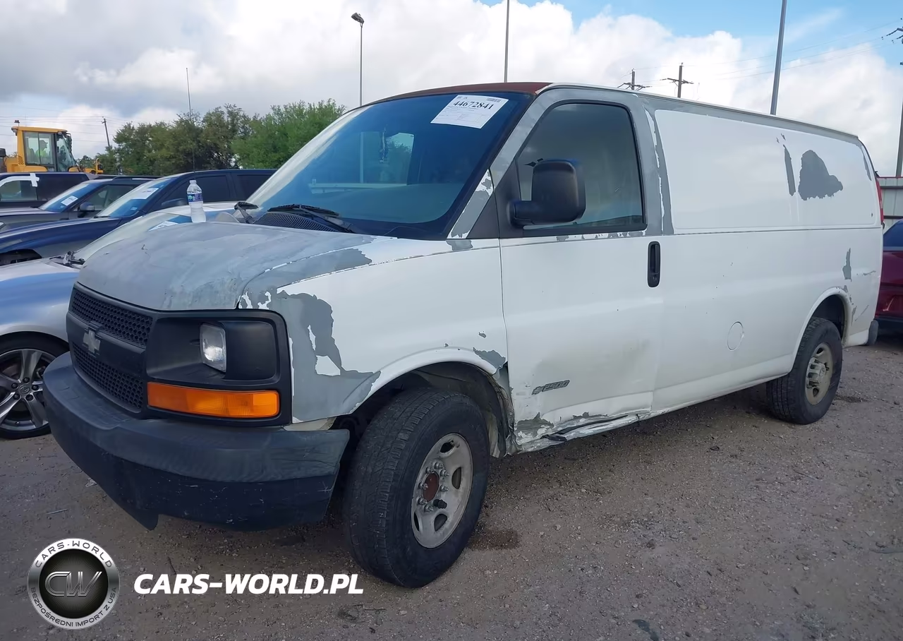 2006 Chevrolet Express Work Van VIN:1GCGG25V461196599 - 2