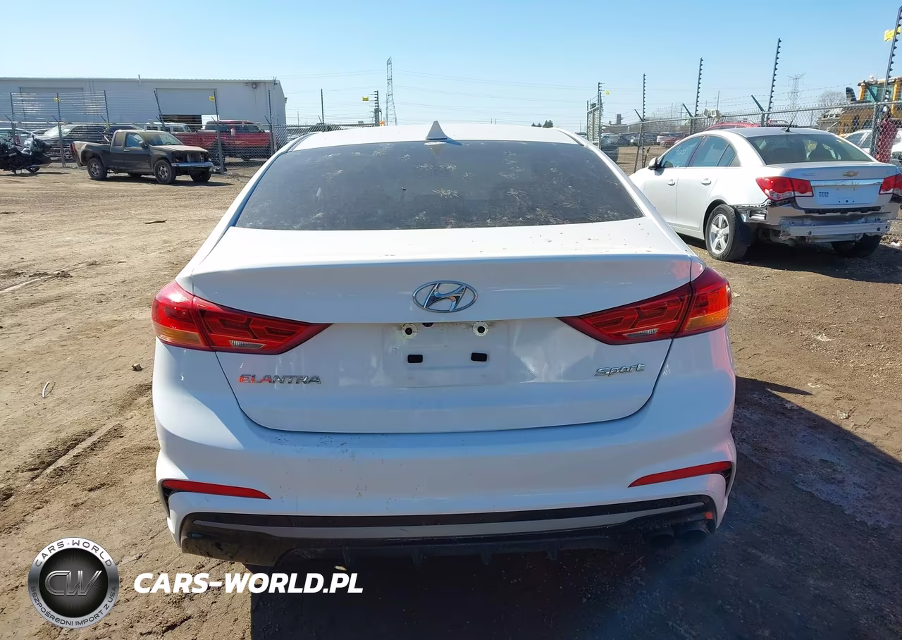 2017 Hyundai Elantra Sport VIN:KMHD04LB5HU357244 - 16