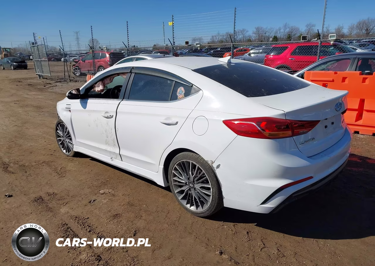2017 Hyundai Elantra Sport VIN:KMHD04LB5HU357244 - 3