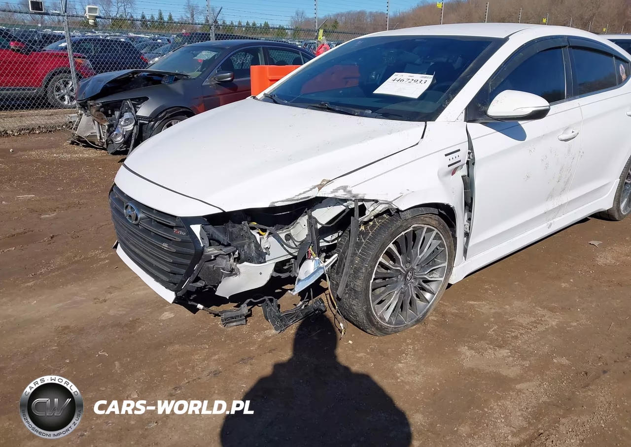 2017 Hyundai Elantra Sport VIN:KMHD04LB5HU357244 - 6
