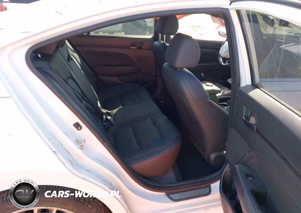 2017 Hyundai Elantra Sport VIN:KMHD04LB5HU357244 - 8