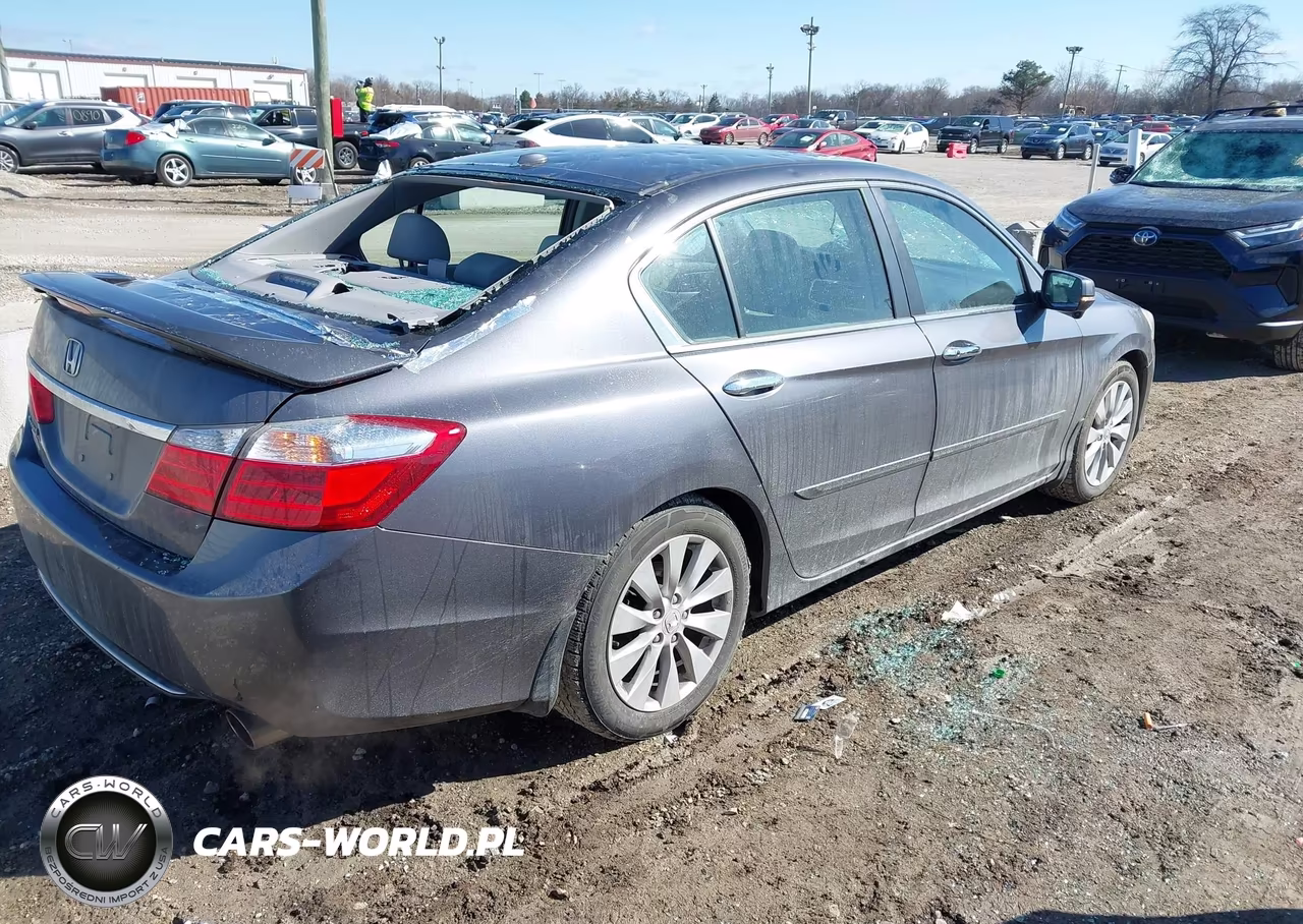 2014 Honda Accord Ex-L VIN:1HGCR2F80EA158515 - 4